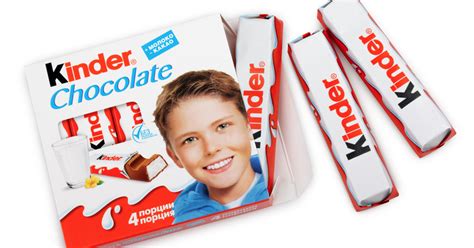 Ilustračná fotografia Kinder čokolády