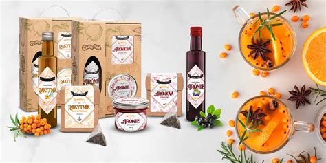 Rôzne produkty z rakytníka