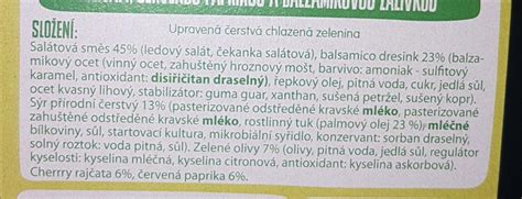 Ilustrácia etikety gréckeho jogurtu s označením dôležitých nutričných hodnôt