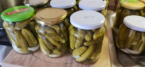 Ilustračná fotografia zaváracích pohárov s uhorkami