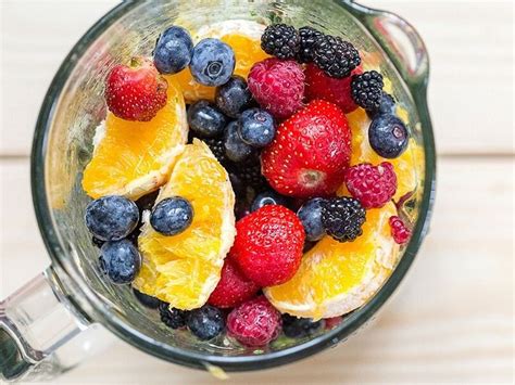 Ovocné zložky na prípravu koktailov