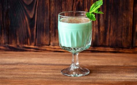 Zelený koktail Grasshopper