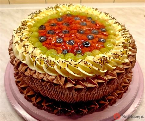 klasická ovocná torta