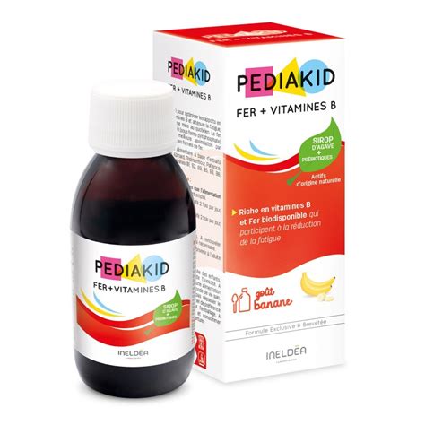 fľaša sirupu Pediakid