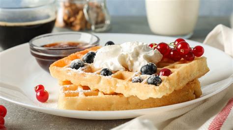 Ingrediencie na cesto na vafle