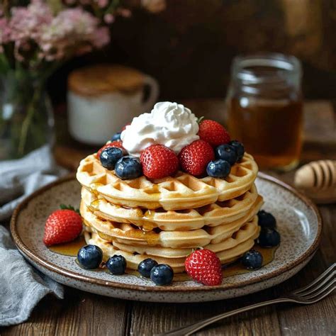 Rôzne druhy polev na vafle