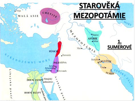 Mapa šírenia chleba z Mezopotámie