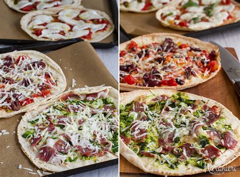 Ilustrácia rôznych druhov arabského chleba