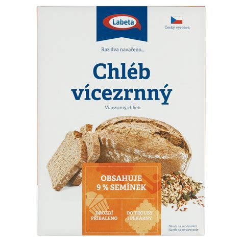 Zloženie viaczrnného chleba