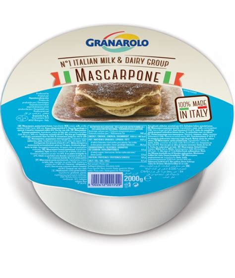 Zloženie mascarpone