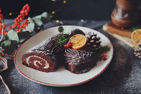 Vianočné polienko torta