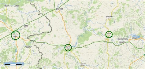 Mapa Turčianskych Teplíc s vyznačenou polohou reštaurácie Koliba