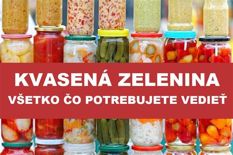 Proces kvasenia zeleniny