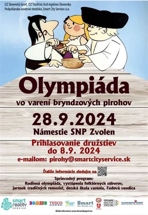 Olympiáda vo varení bryndzových pirohov Zvolen