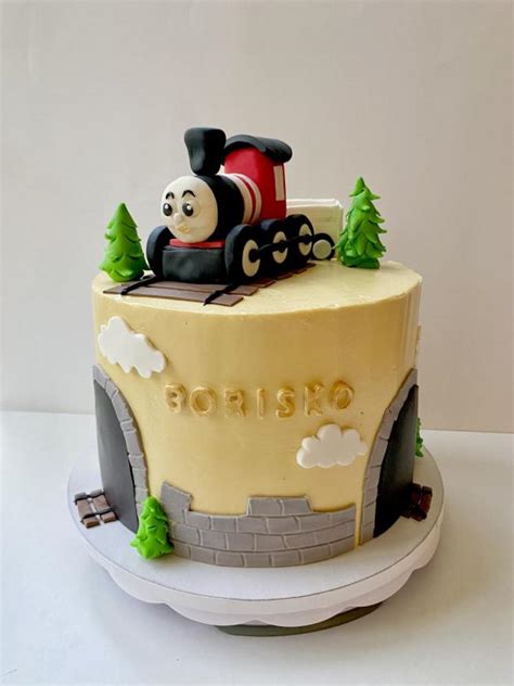 Detská torta s motívom vláčika