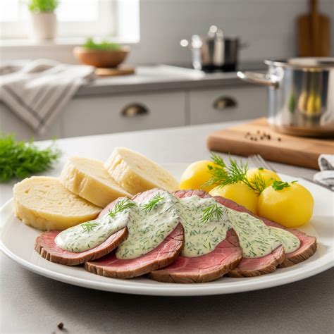 Ingrediencie na kôprovú omáčku