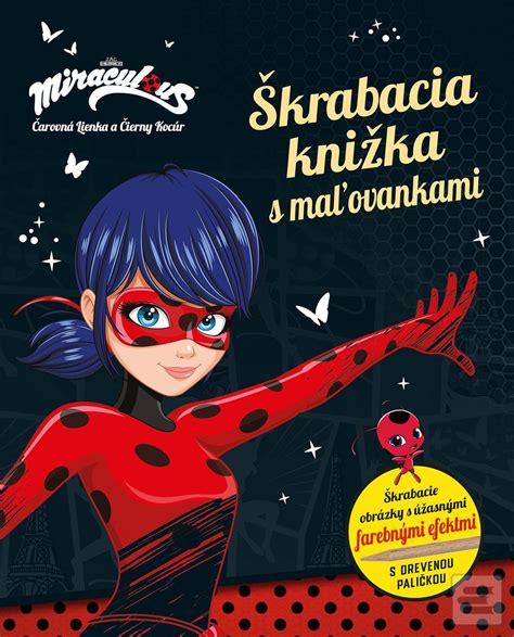 Ilustrácia torty s motívom Kúzelnej Lienky a Čierneho Kocúra