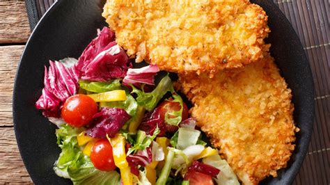 Ukážka trojobalu s panko strúhankou