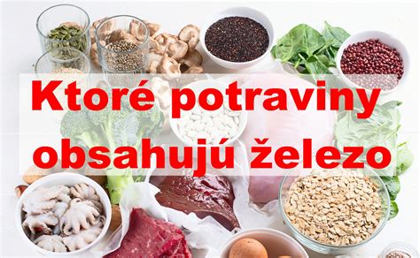 Ovocie a zelenina bohaté na železo