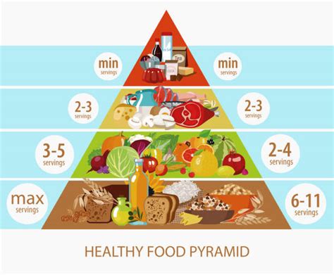 Ilustrácia potravinovej pyramídy