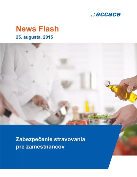 Ilustrácia rôznych foriem stravovania zamestnancov