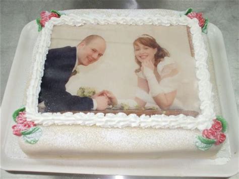 Torta s rodinnou fotografiou