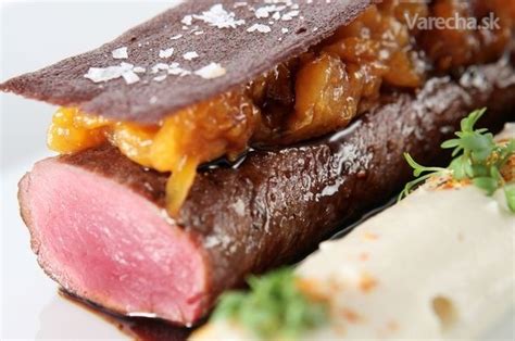 Srnčí chrbát s bylinkami a zeleninou