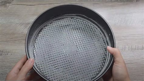 Schéma izolácie tortovej formy