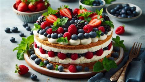 Schéma vrstvenia nepečenej torty