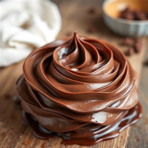 Čokoládová ganache pripravená na poliatie torty