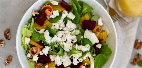 brokolicovo-zemiakový šalát s kozím syrom