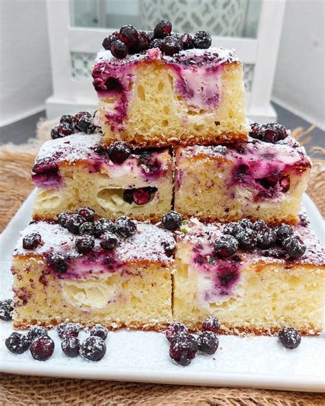 Bublanina s tvarohom a čučoriedkami