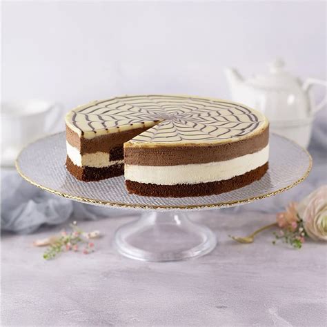 Čokoládová torta black & white
