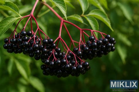 Zrelé plody bazy čiernej