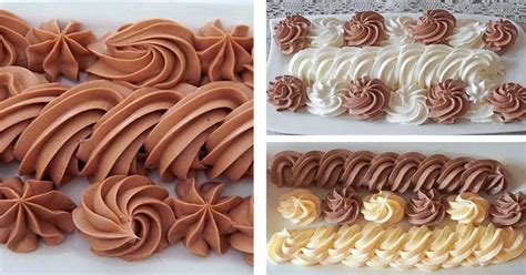 Rôzne druhy krémov do tort