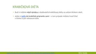 ilustrácia krabičkovej diéty