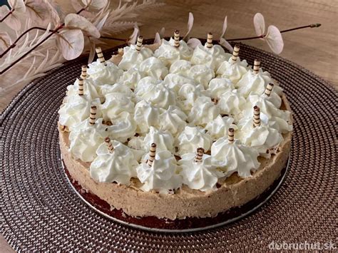 Výsledná gaštanová torta