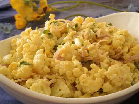 Suroviny na karfiolový šalát