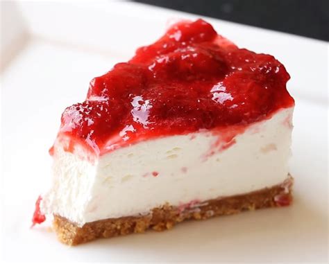 Nízkosacharidový jahodový cheesecake