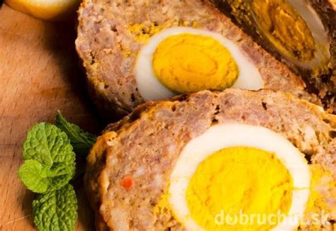 mäsová roláda s vajíčkami