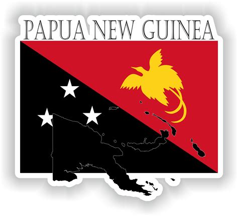 mapa Novej Guiney