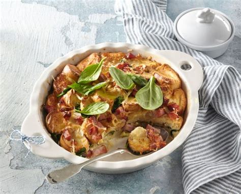 Hotová žemľovka pripravená na servírovanie