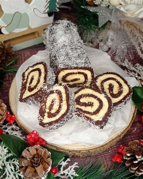 Austrálsky vianočný dezert White Christmas