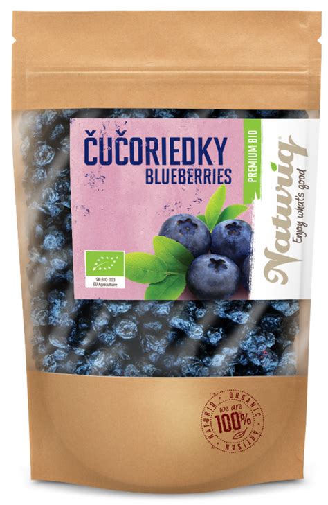 sušené čučoriedky