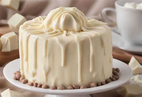 Hotová poleva z bielej čokolády