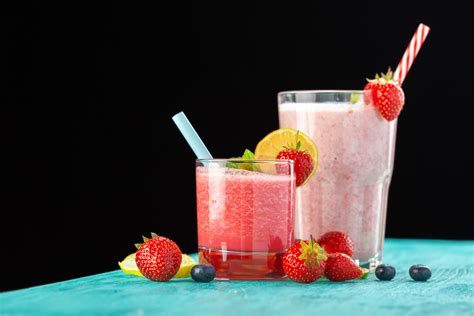 Zdravé smoothie v pohári