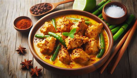 Kuracie kari s hráškom na tanieri