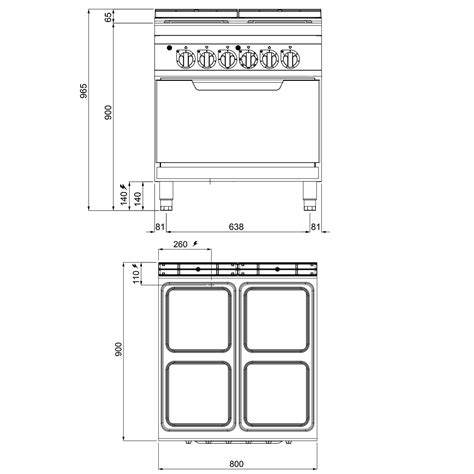 Ilustrácia elektrickej rúry s vyznačenými špirálami a ventilátorom