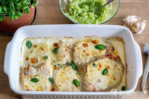 Morčacie prsia s jablkovou plnkou