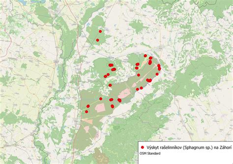 Mapa zobrazujúca umiestnenie prevádzok Pekárne Hurbanic